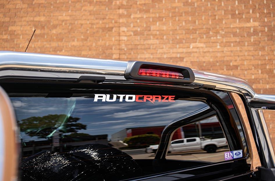 FORD RANGER BEAST BLACK MACHINED WITH DARK TINT